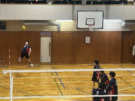 バレー　冬季大会　男子①